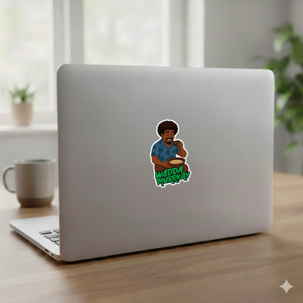 Wadda Murrkay Sticker Gunu